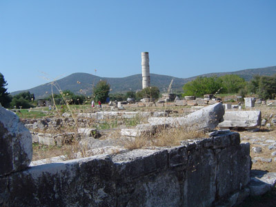 la colonne qui a donn son nom au site Ireon Kolona 